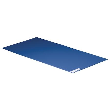 Pig Sticky Steps Mat 120 sheets/case, 30 sheets/pad, 4 pads/case Blue 36" L x 18" W, 120PK PK120 MAT194-BL